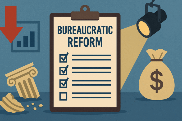 Reformas: Ilustración creada con ayuda de IA (DALL·E/ChatGPT)